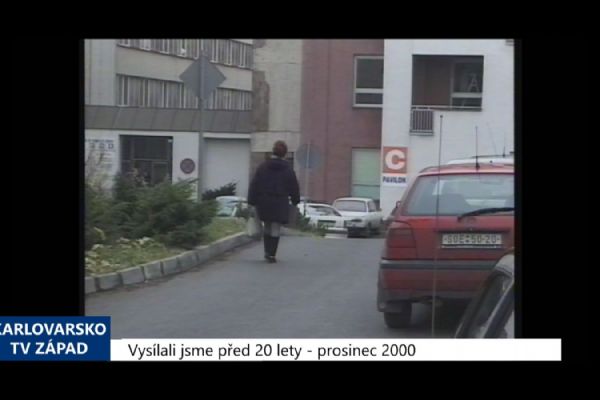 2000 – Sokolov: Město daruje nemocnici jeden milion korun (TV Západ)