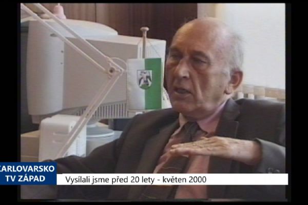 2000 – Sokolov: Přestavba Ohře vyjde na desítky milionů (TV Západ)