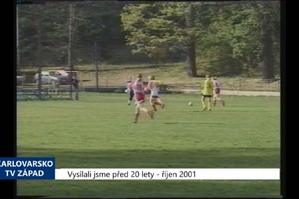 2001 – Cheb: Domácí fotbalistky porazily FK Vroutek 3:1 (TV Západ)