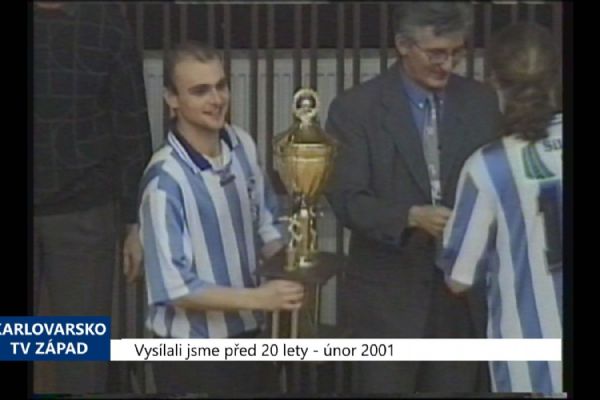 2001 – Cheb: Memoriál Josefa Kähse v halovém fotbale (TV Západ)