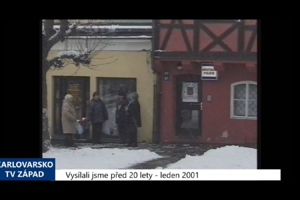 2001 – Cheb: Město navýší počet strážníků (TV Západ)