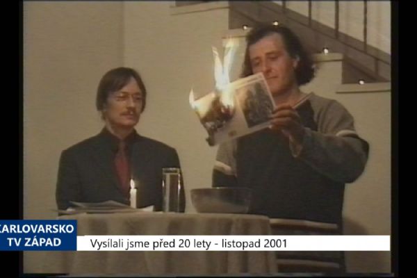 2001 – Cheb: Proběhl křest knihy Chebských pověstí (TV Západ)