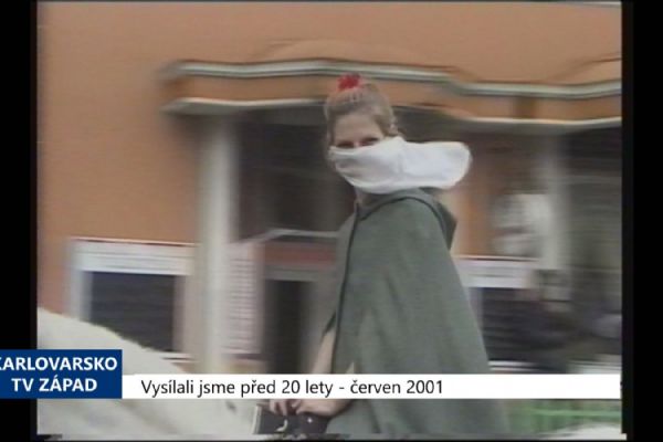 2001 – Cheb: Zahájení turistické sezóny nepřálo počasí (TV Západ)