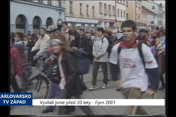 2001 – Sokolov: Běh Terryho Foxe se ve městě konal již po čtvrté (TV Západ)