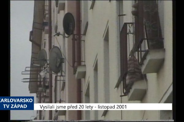 2001 – Sokolov: Nájemníkům chce město prodávat byty za 100 tisíc (TV Západ)