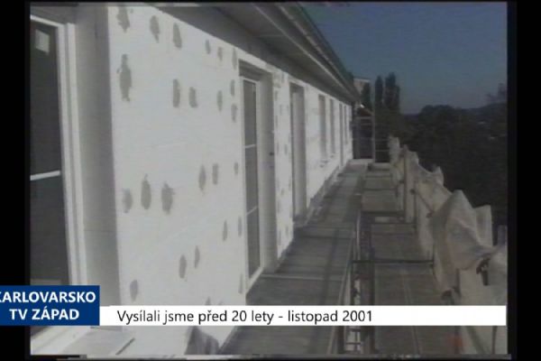 2001 – Sokolov: Přestavba hotelu Ohře pokročila (TV Západ)
