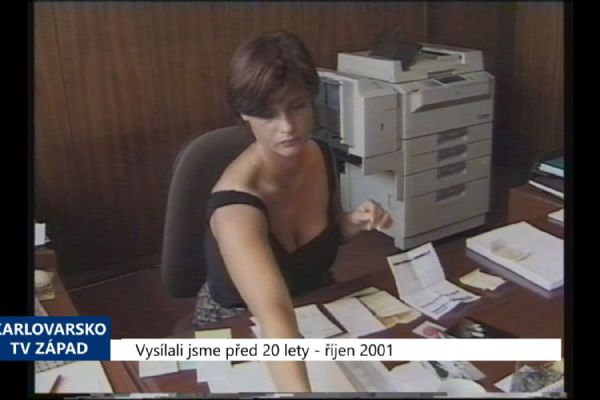 2001 – Sokolov: Umisťování zaměstnanců ze zrušeného úřadu (TV Západ)