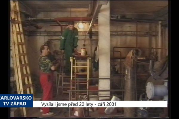 2001 – Sokolov: Žáky ve školách vystřídali stavebníci (TV Západ)