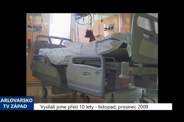 2009 – Sokolov: Nemocnice získala speciální lůžka (3912) (TV Západ)