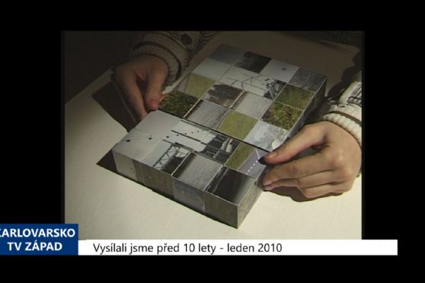 2010 – Cheb: Vnější prostor uvnitř Galerie4 (3949) (TV Západ)