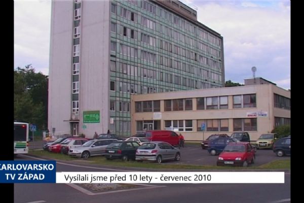 2010 – Sokolov: První placené parkování vznikne u polikliniky (4102) (TV Západ)