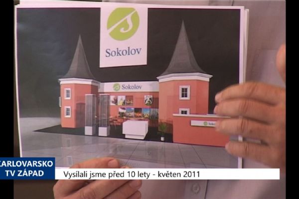2011 – Sokolov: Město má nový výstavní stánek a knihu o historii (4390) (TV Západ)