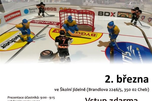 Cheb: Do města se sjedou nejlepší čeští hráči stolního hokeje
