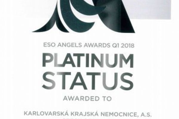 Karlovy Vary: Nemocnice obdržela prestižní evropskou cenu