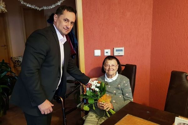 Karlovy Vary: Paní Marie Haaková slaví krásných 103 let