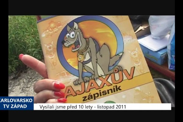 2011 – Sokolov: Kraj podpoří projekt policejního psa Ajaxe (4530) (TV Západ)