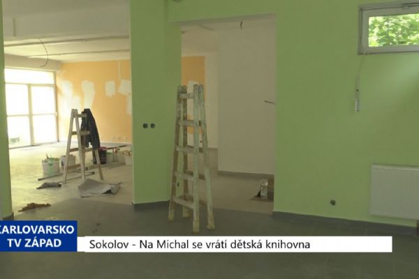 Sokolov: Na Michal se vrátí dětská knihovna (TV Západ)