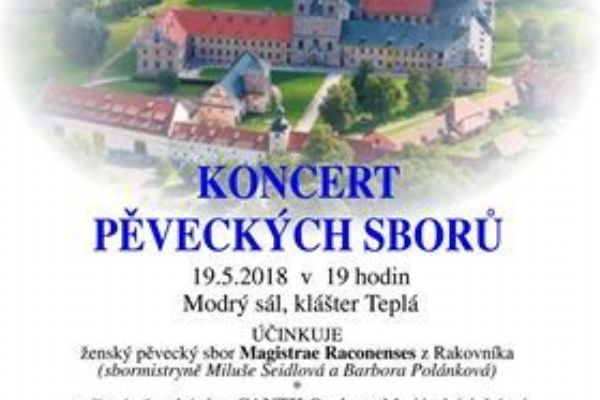 Teplá: V klášteře se uskuteční Koncert pěveckých sborů