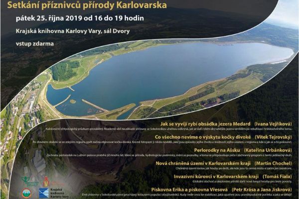 Zítra se uskuteční Setkání příznivců přírody Karlovarska
