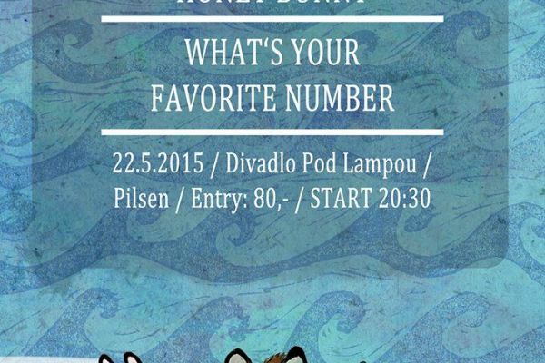 22.5 / Plzeň / Divadlo Pod Lampou / THE OSELS + I LOVE YOU HONEY BUNNY + WHAT'S YOUR FAVORITE NUMBER