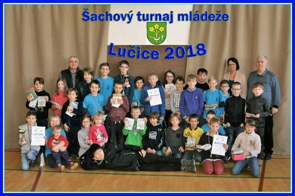 Malí šachisté o Velkou cenu Lučice 2018