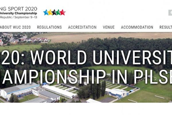 UNIWEB vytvořil responzivní webové stránky pro Akademické mistrovství světa ve sportovní střelbě.