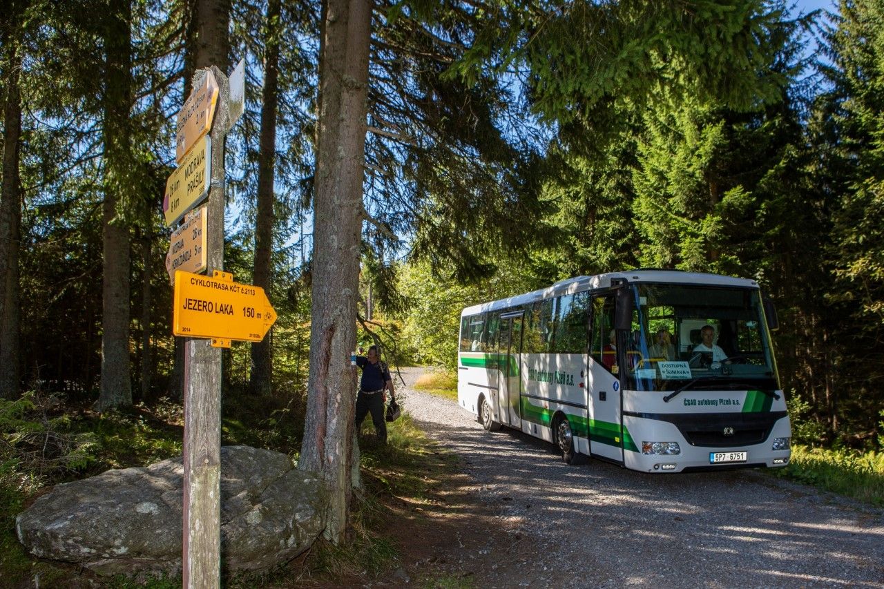 Dostupná Šumava. Opět vyjíždí autobusy pro seniory a handicapované