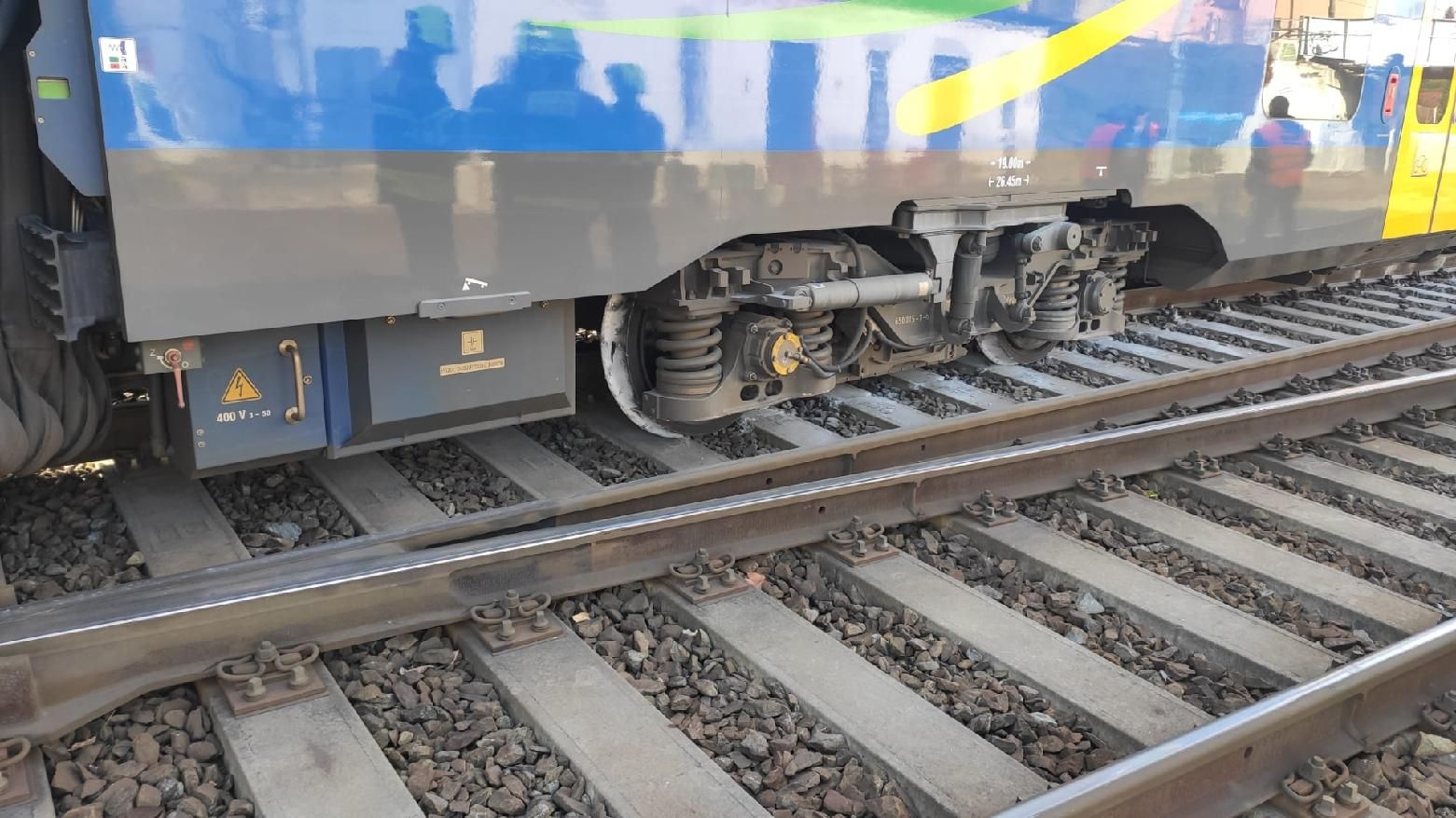 Na nádraží v Plzni vykolejil prázdný vagon