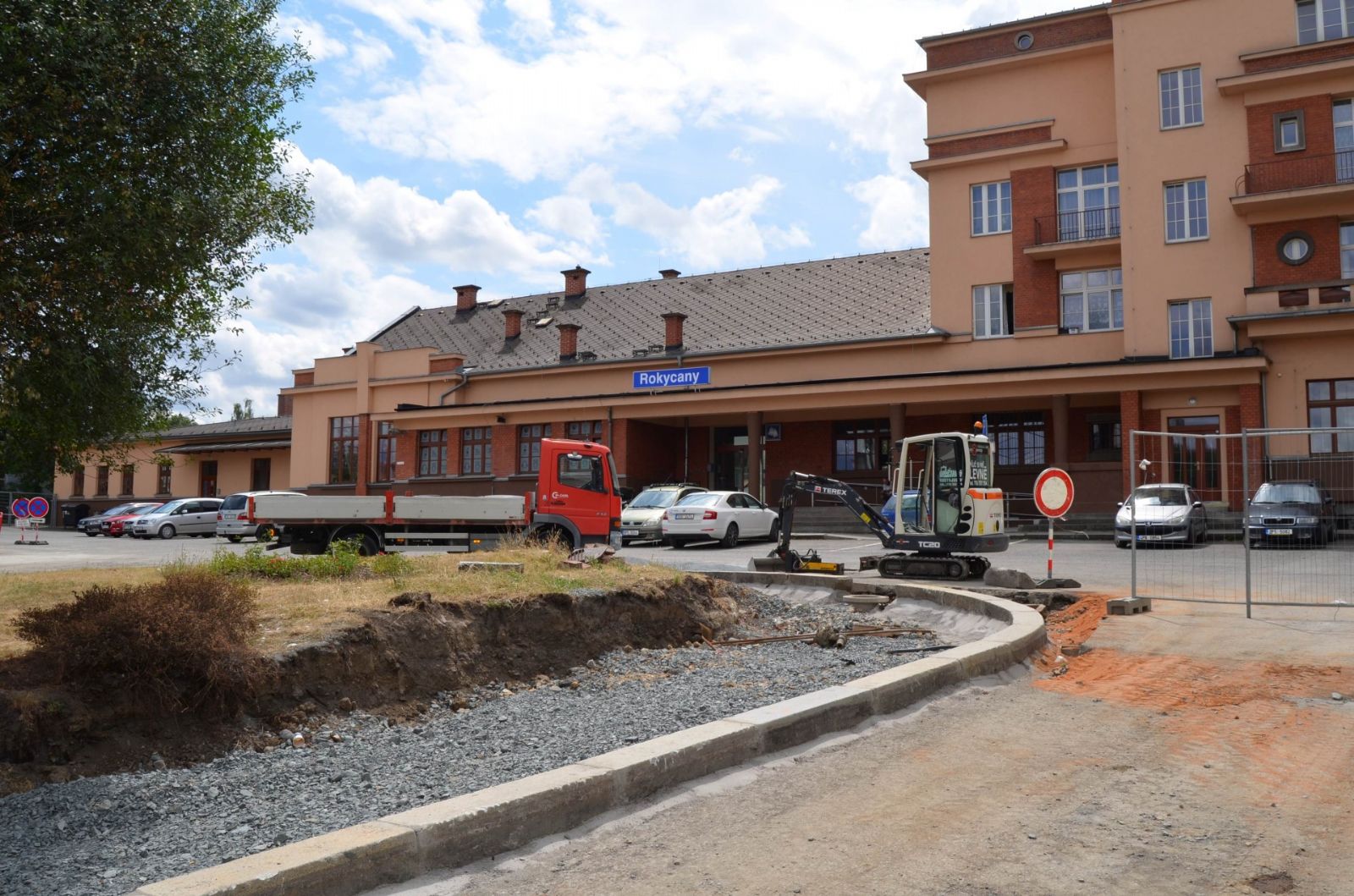 Náměstí 5. května v Rokycanech zavře rekonstrukce silnice 