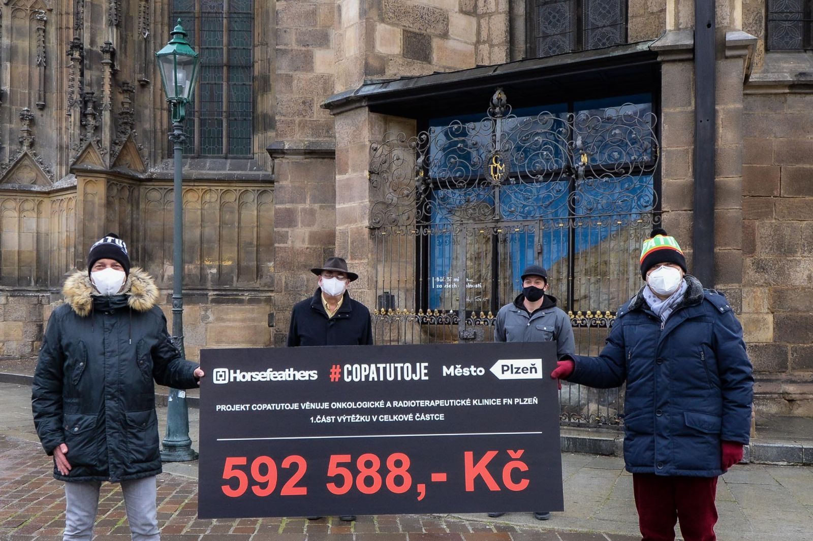 Plzeňská #COPATUTOJE vynesla už téměř 600 tisíc pro onkologickou kliniku