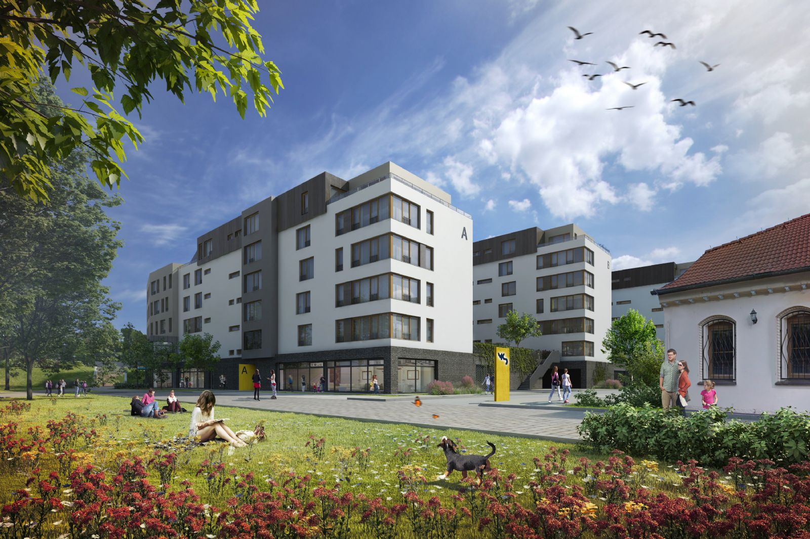 Rezidence Mlýnská strouha: Pokračující výstavba stále láká nové zájemce o byty