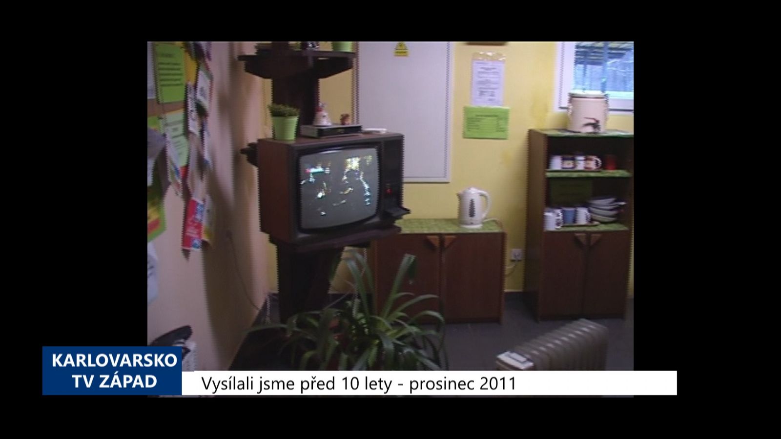 2011 - Sokolov postaví stan pro bezdomovce (TV Západ)