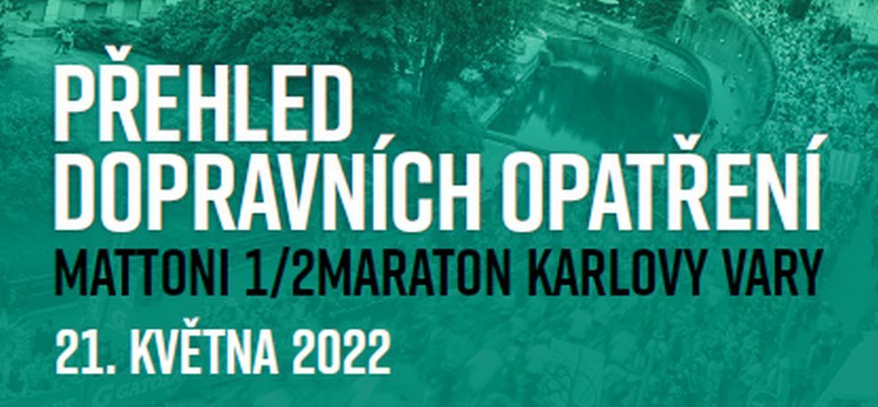 Karlovy Vary: Sobotní půlmaraton si vyžádá omezení v dopravě