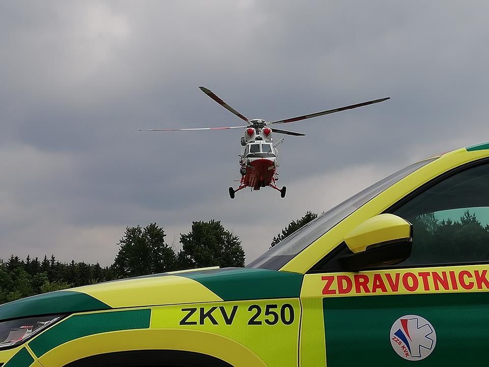 Letecká záchranná služba v Karlovarském kraji