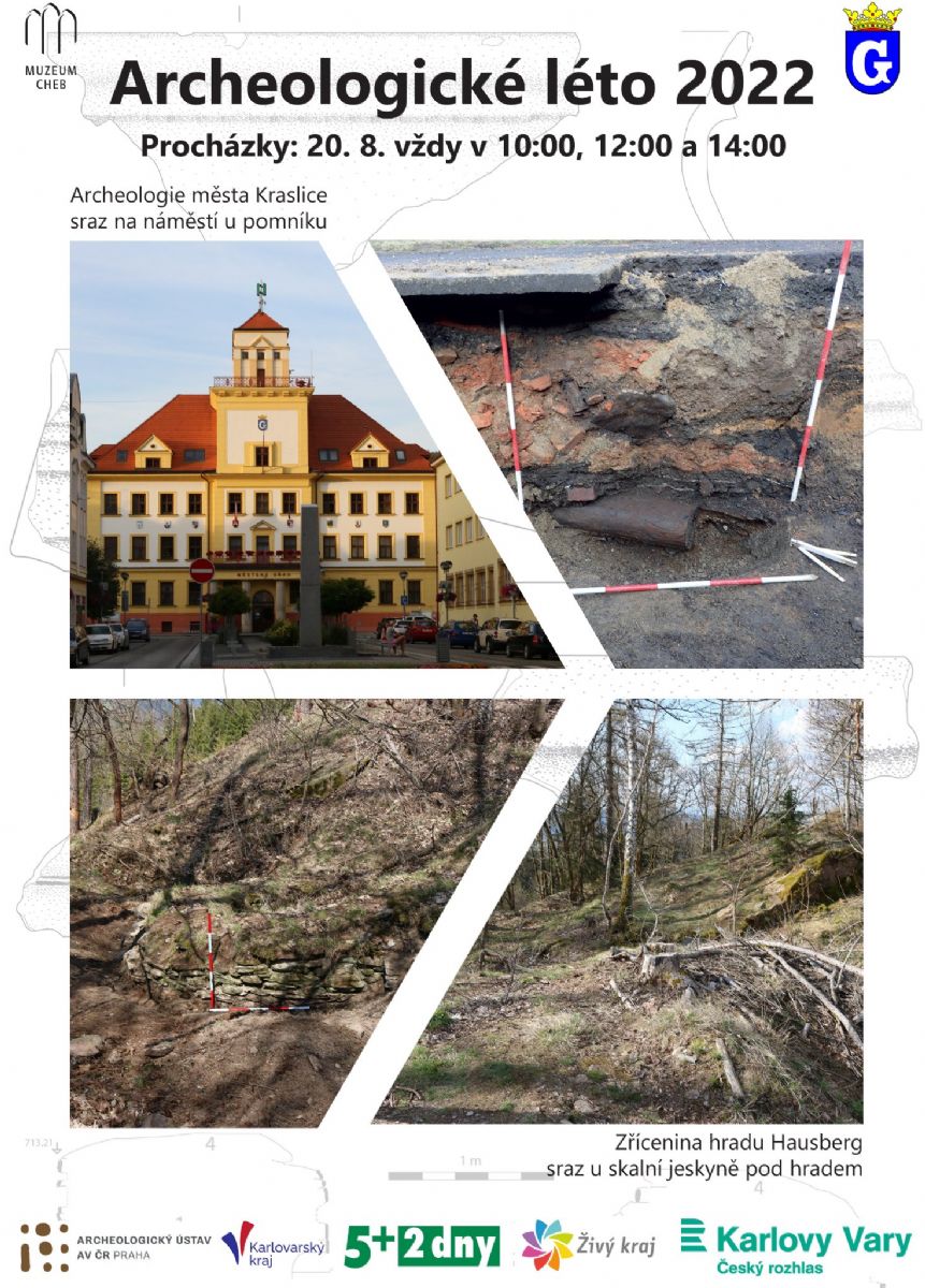  Region: Archeologické léto 2022 představí zajímavosti města Kraslice a hradu Hausberg