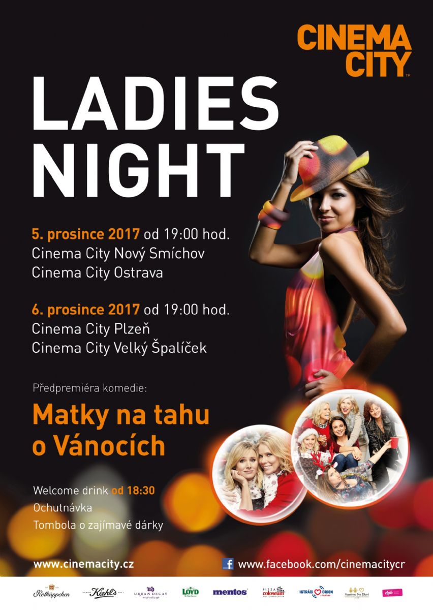 Dámy, přijďte si užít vánoční Ladies Night v Cinema City Plzeň!
