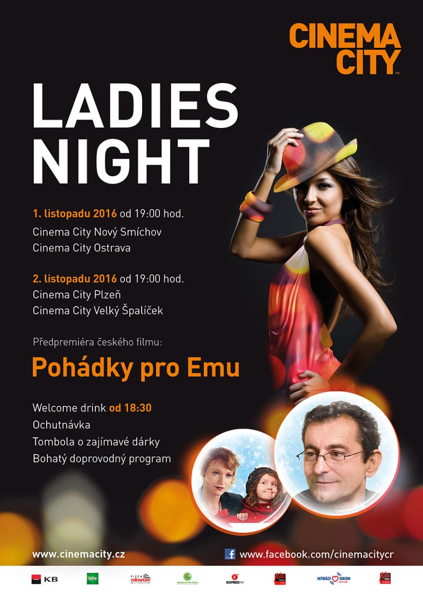 Listopadová Ladies Night v Cinema City nabídne v Plzni ve středu pohádkovou podívanou 