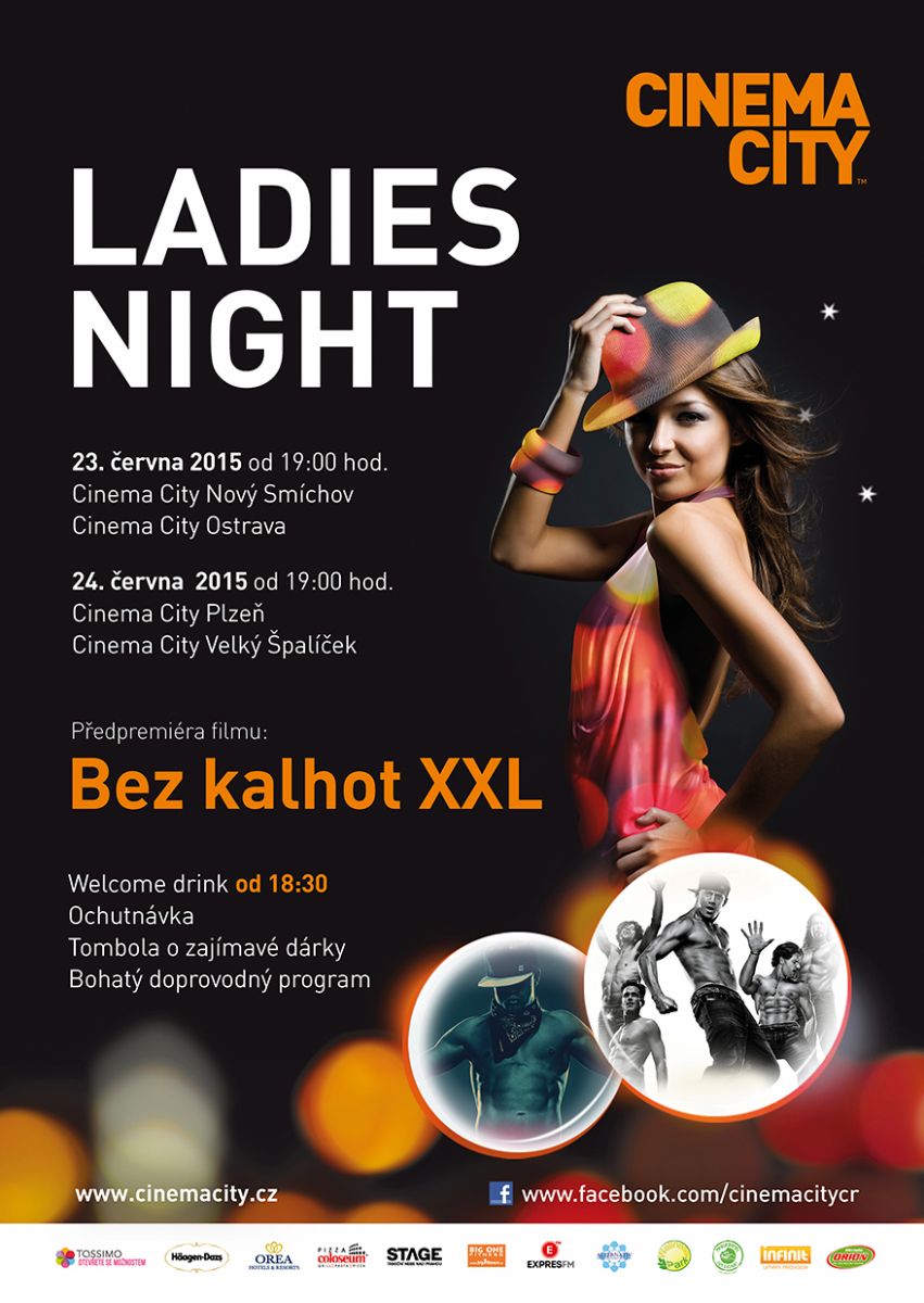 Žhavá červnová Ladies Night v Cinema City Plzeň už ve středu 