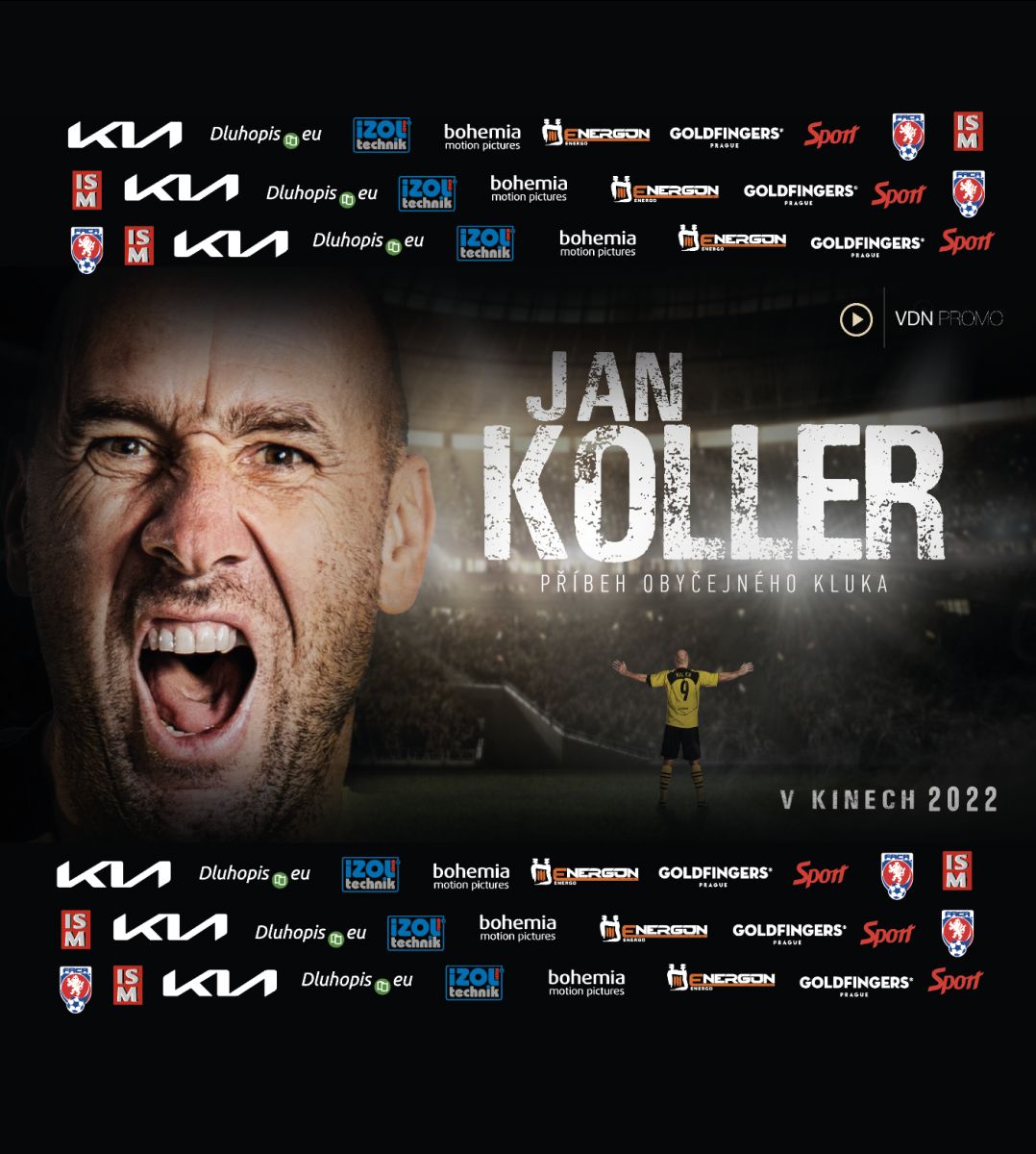 Kia je partnerem nově vznikajícího filmu o fotbalové legendě Janu Kollerovi