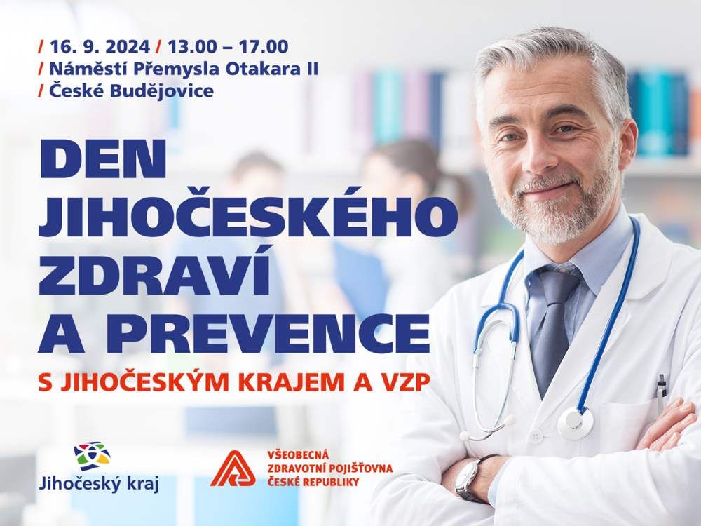 Den jihočeského zdraví: Zdravotní prohlídky 16. září na českobudějovickém náměstí