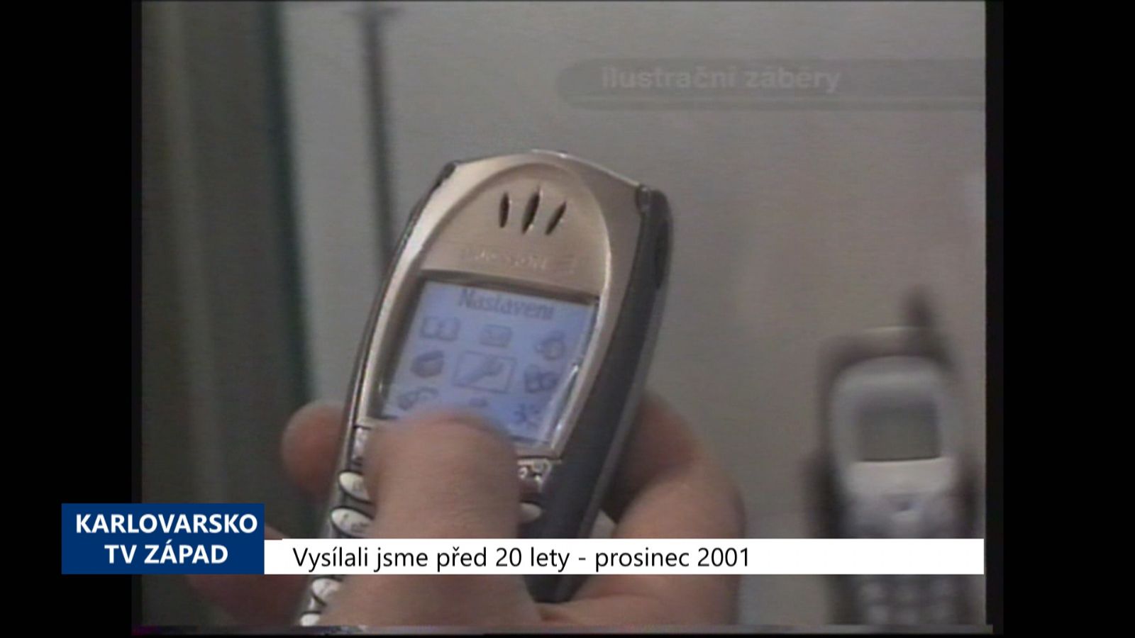 2001 – Sokolov: Množí se krádeže mobilů (TV Západ)