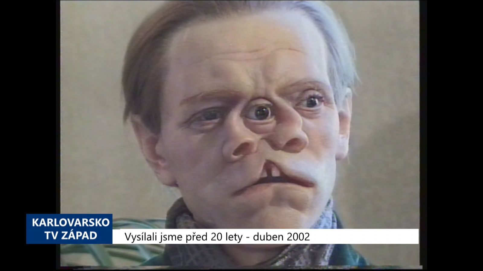 2002 – Cheb: Probíhá výstava figurín lidských anomálií (TV Západ)