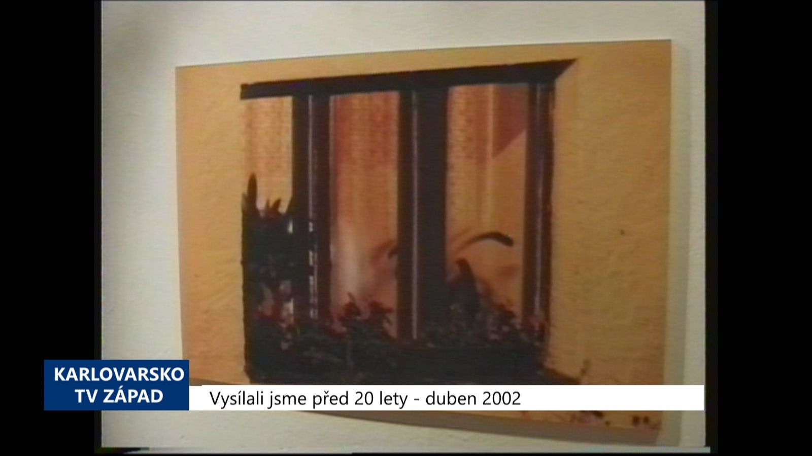 2002 – Cheb: Thelenové fotografie ukazuje výstava v G4 (TV Západ)