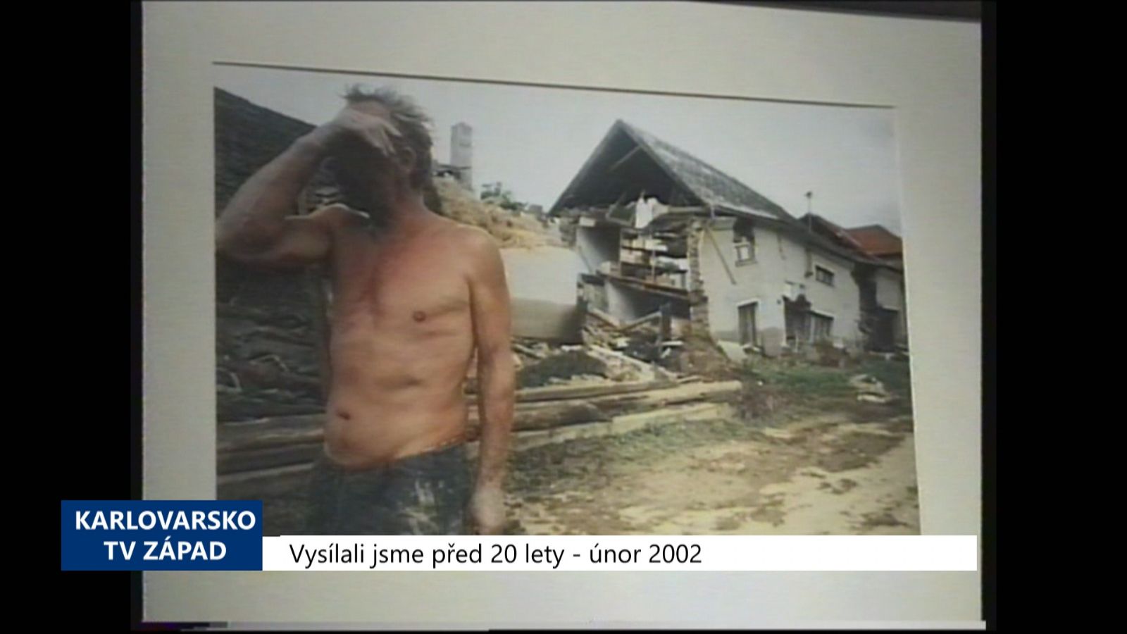 2002 – Cheb: V Galerii 4 se vystavují humanitární fotografie (TV Západ)