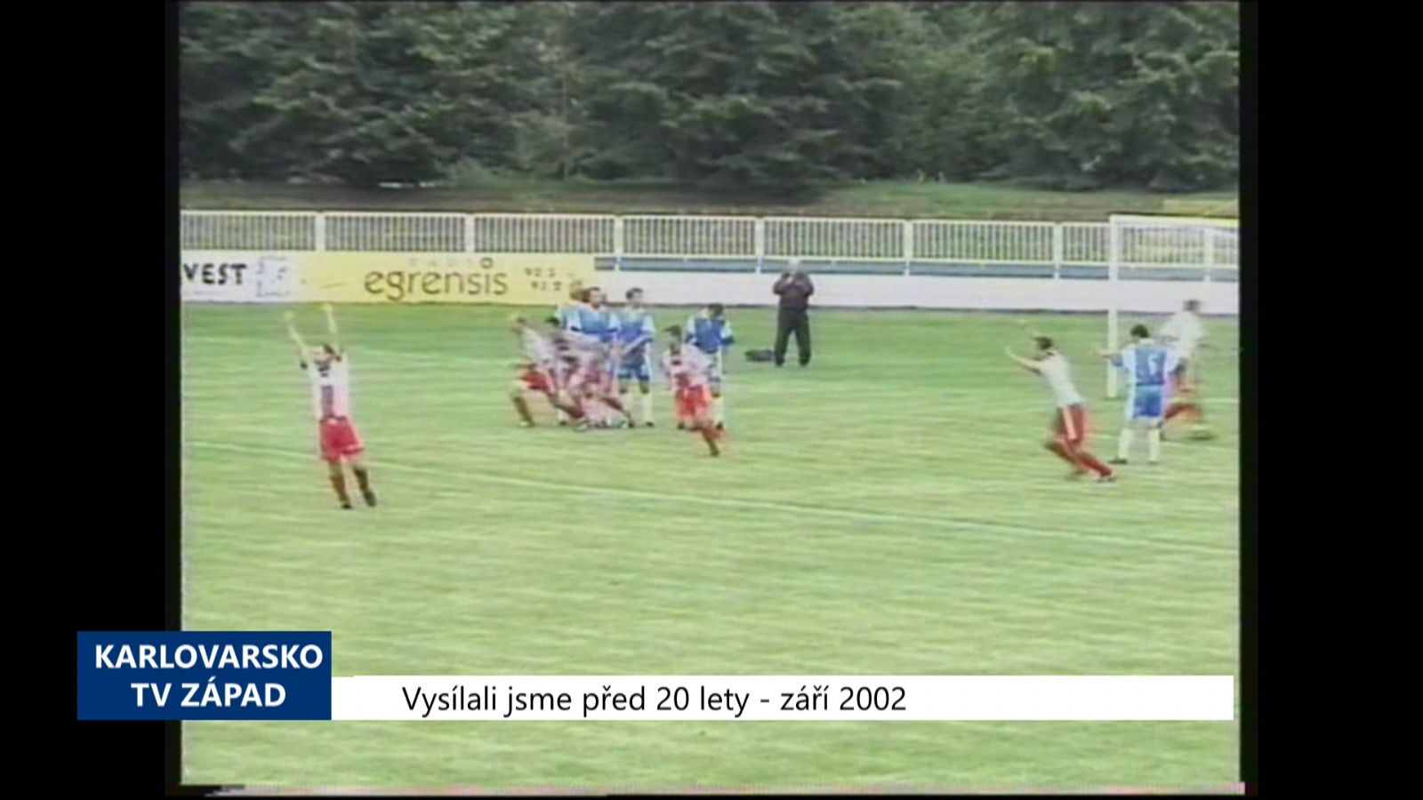 2002 – Cheb: Ve fotbalovém derby Union a FC se body dělily (TV Západ)