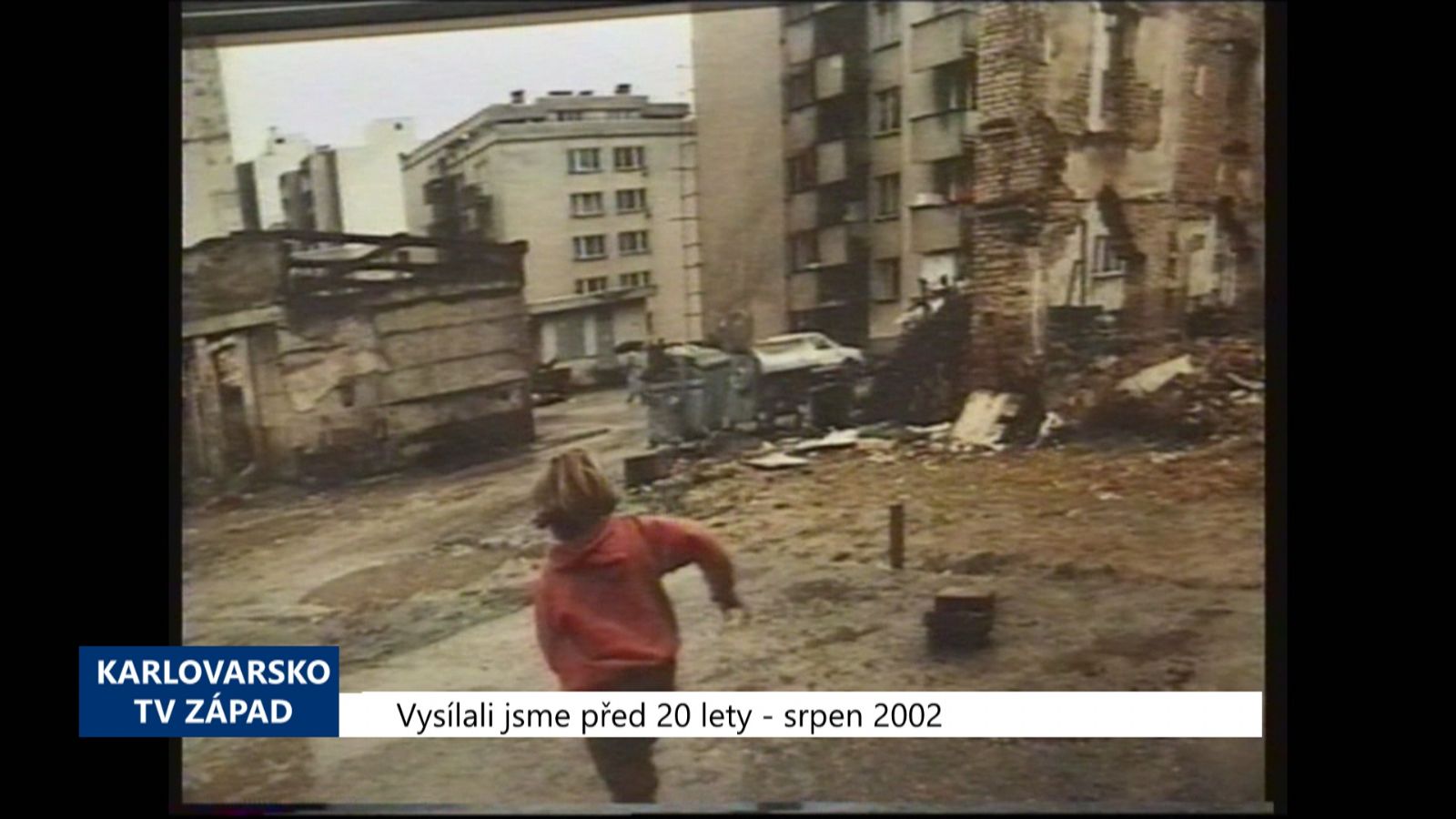 2002 – Cheb: Výstava přibližuje důsledky války v Jugoslávii (TV Západ)