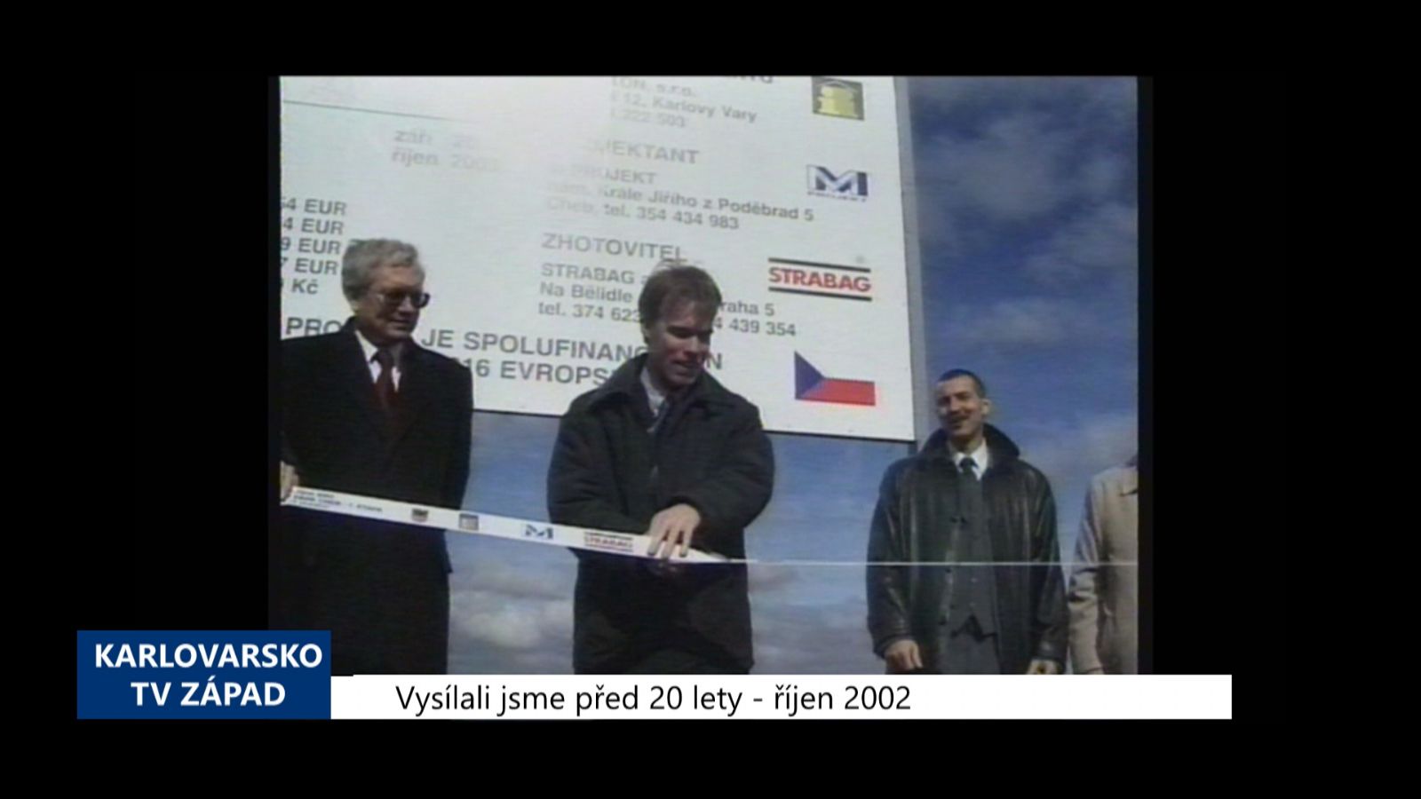 2002 – Cheb: Výstavba Průmyslového parku byla zahájena (TV Západ)