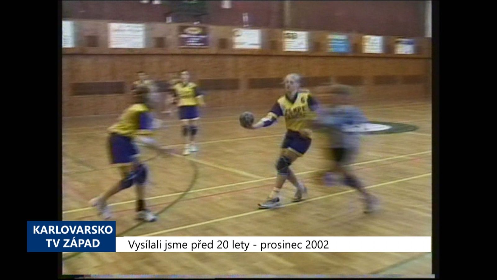 2002 – Skalná: Celorepublikové finále školní házené brala Olomouc (TV Západ)