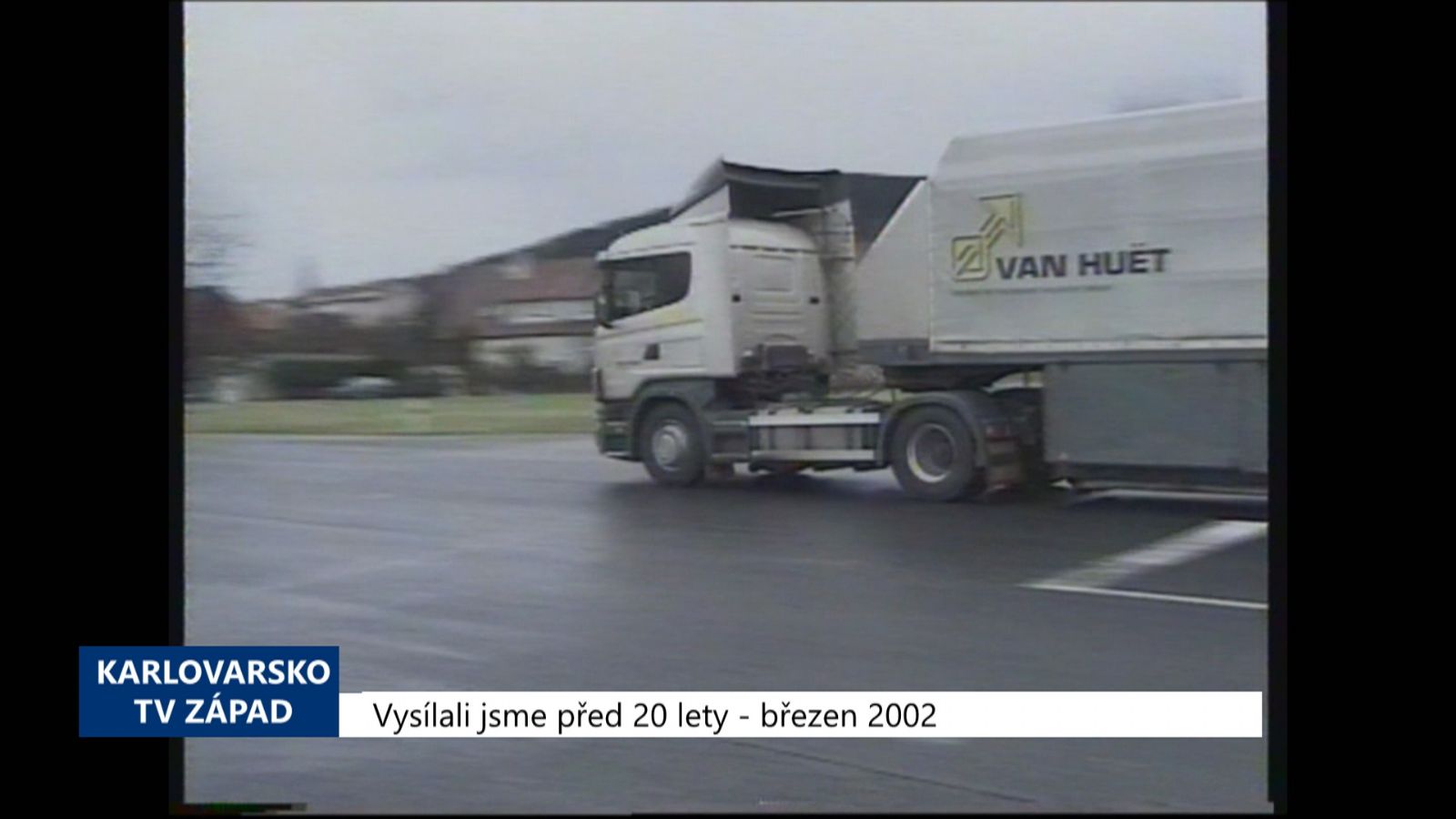 2002 – Sokolovsko: Počet nehod na Šestce prudce narostl (TV Západ)