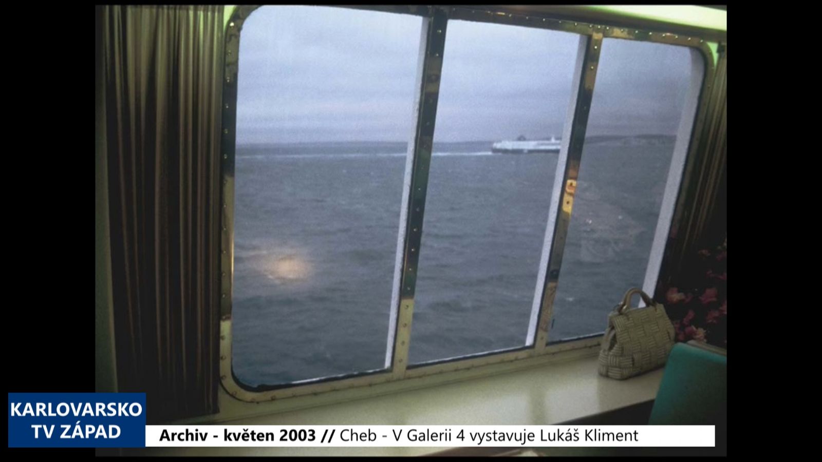 2003 – Cheb: V Galerii 4 vystavuje Lukáš Kliment (TV Západ)